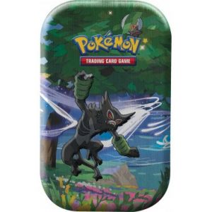 Pokémon boîte métal Destinées radieuses 5 boosters + 1 carte promo